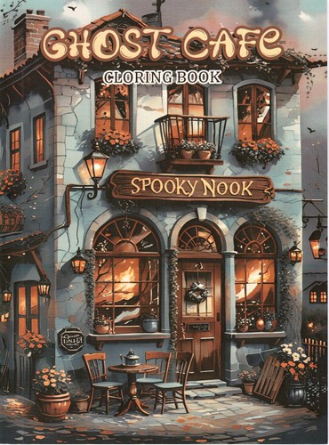 Ghost cafe spooky nook - cafe,