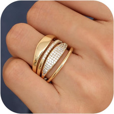 Anelli Donna Oro Set Anelli