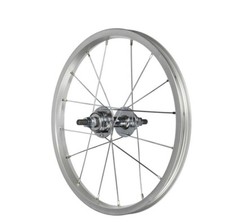 RUOTA / CERCHIO POSTERIORE 16"X1.75 PER BICI EPOCA GRAZIELLA BAMBINO 1 VELOCITA’