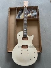 Kit chitarra elettrica LP fai da te corpo in mogano impiallacciatura acero magazzino USA