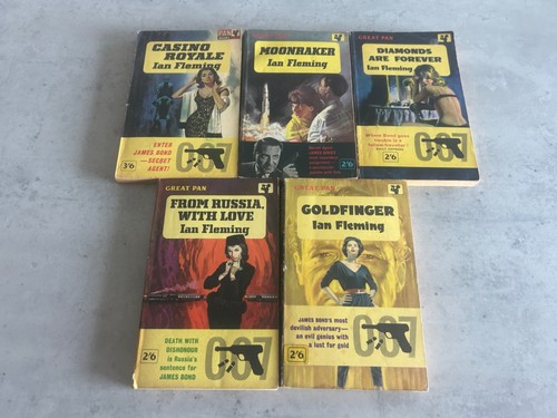 Rare set james bond x5 - james,