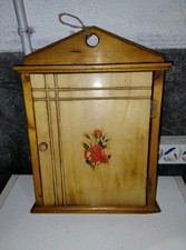 Cassetta in Legno per Chiavi, n.6 ganci 