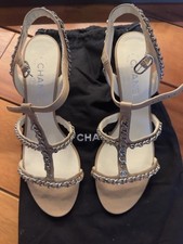 Sandali Chanel pelle