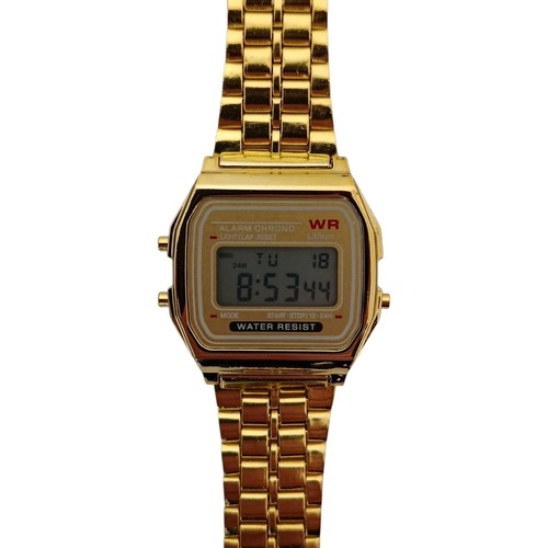 Reloj dorado estilo - reloj,