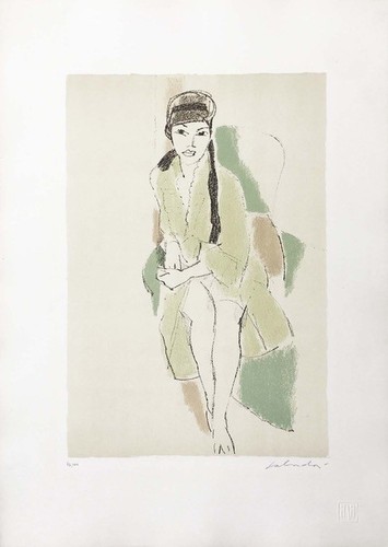 Salvadori aldo litografia - aldo, a
