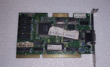 Vintage Ahead V5000 512KB DRAM 16-bit ISA VGA CARD AVGA 1.04 FWJ4RNVGAWIZ