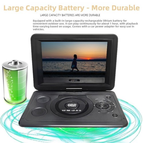 Lettore dvd lcd 9 - lettore, 13,9