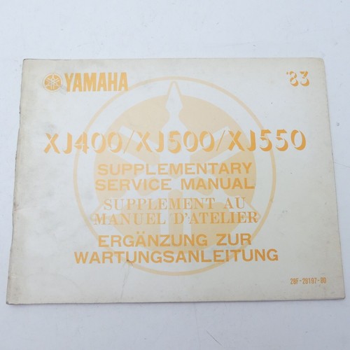 Yamaha 400 500 550 - 400, 83