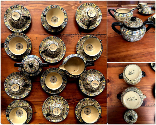 Antico servizio ceramica - antico, te'
