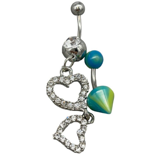 Due piercing per ombelico - per,