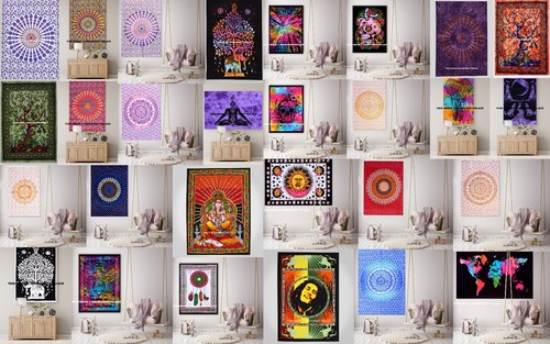 Arazzo indiano mandala hippie - indiano,