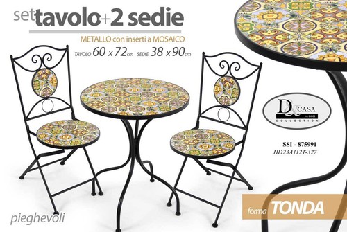 Tavolo sedie giardino - +,