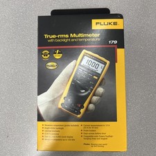 Multimetro digitale portatile Fluke 179 misurazione temperatura retroilluminazione nuovo