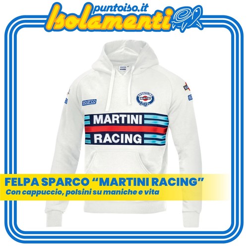 Sparco felpa martini racing - felpa,
