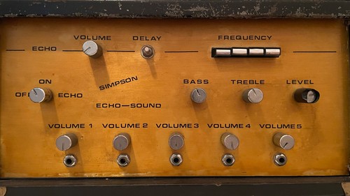 Simpson echo tape delay - simpson,