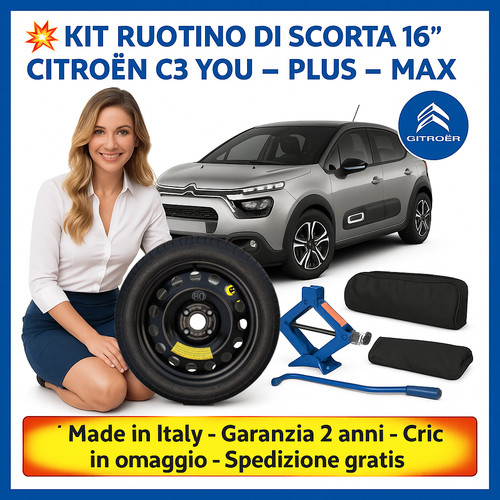 Ruotino scorta citroen - di, 16"