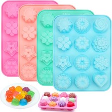 4 Pezzi Stampo per Sapone