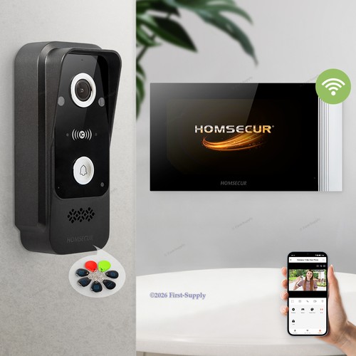 Homsecur wifi videocitofono - wifi, hd