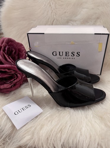 Guess mules stiletto nero