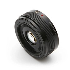 Panasonic H-H020A-K LUMIX G 20mm F1.7 II ASPH. Nero Nuovo Dal Giappone 87g 63mm