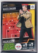 Topps Match Attax 101 20/21 n.118 Manager Julian Nagelsmann