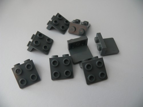 Lego equerres gris - gris, fonce
