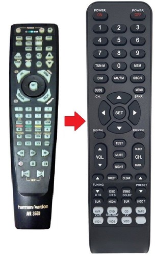 Telecomando ricambio adatto - ricambio,