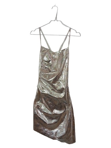 Abito donna metallizzato - na-kd,