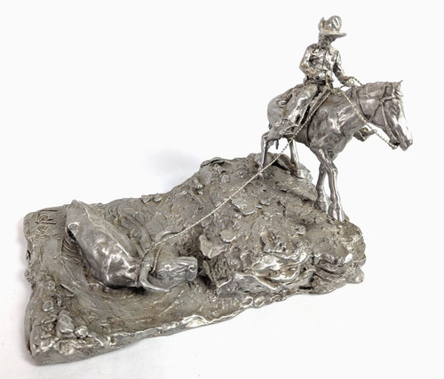 Pewter sculpture levens - pewter,