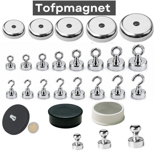 Magneti neodimio con foro - magneti,