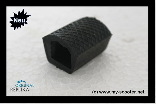 Vespa rubber brake pedal foot