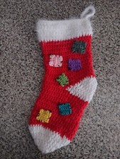 Calza befana fatta mano - befana,