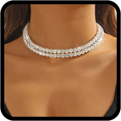 Collana girocollo argento - collana,