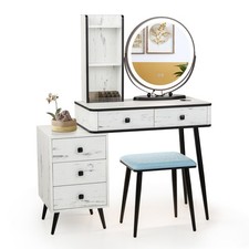 Set Tavolo Trucco Vanity 3 Colori Dimmerabile Corpo Umano Induzione Luce LED Bianco