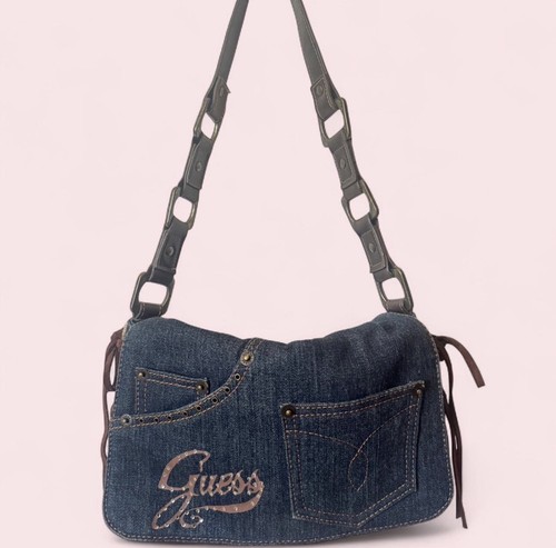 Borsa tracolla vintage guess - a,