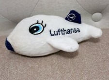 Peluche pupazzo mascotte compagnia aerea aereo promozionale Lufthansa 