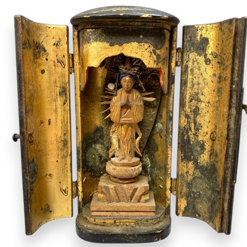 Statua giapponese legno - in,