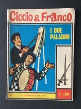 CICCIO & FRANCO Anno 1 nr. 5 - I DUE PALADINI - GALLO ROSSO EDITRICE 1967