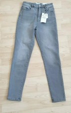 ZARA JEANS SKINNY GRIGIO VITA
