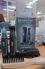Remington F6000 MB905 Rasoio Elettrico Nero con Trimmer Ricaricabile USB.