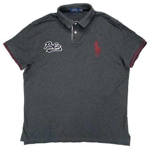 Polo ralph lauren grigia - polo,