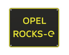 Targa anteriore per opel - targa,