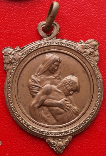 Medaglia croce verde pubblica - croce,