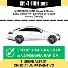 Kit Tagliando 4 Filtri per