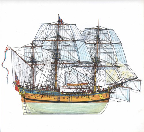 Stampa nave vela storica - stampa,