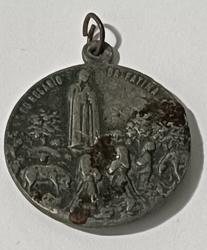 Antique old medal pendant