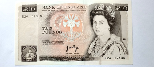 Ten pounds elizabeth ii - ten,