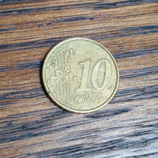 Moneta 10 Centesimi Euro 2002