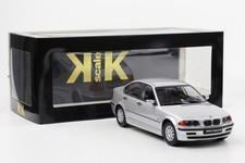 Scala 1:18 KK BMW Serie 3 E46 Berlina Anno 1999 Argento