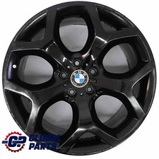 BMW X5 E70 Cerchio Posteriore Nero In Lega 20" A Y 214 ET:37 11J 6772250
